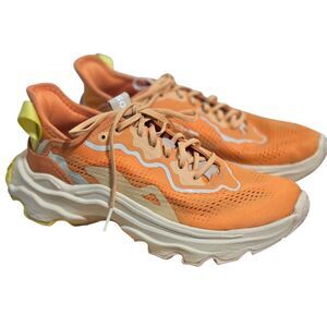 Sorel Kinetic Breakthru Day Lace Sneakers Womens Size 7 / 38 Trail Hiking orange
